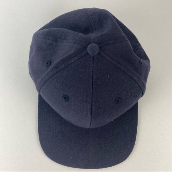 Google‎ Logo Flat Brim Navy SnapBack Hat - Picture 3 of 5